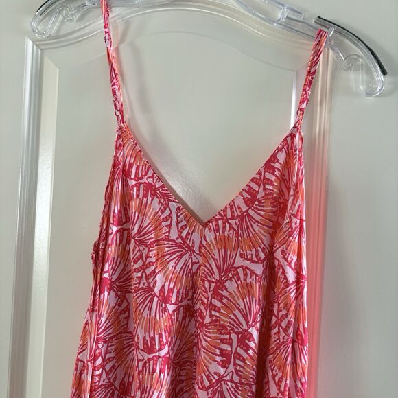 Vineyard Vines Women’s Maxi Sundress - Size Large -Pink Beach  Summer - Picture 5 of 6